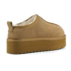 Sabot platform camoscio e montone