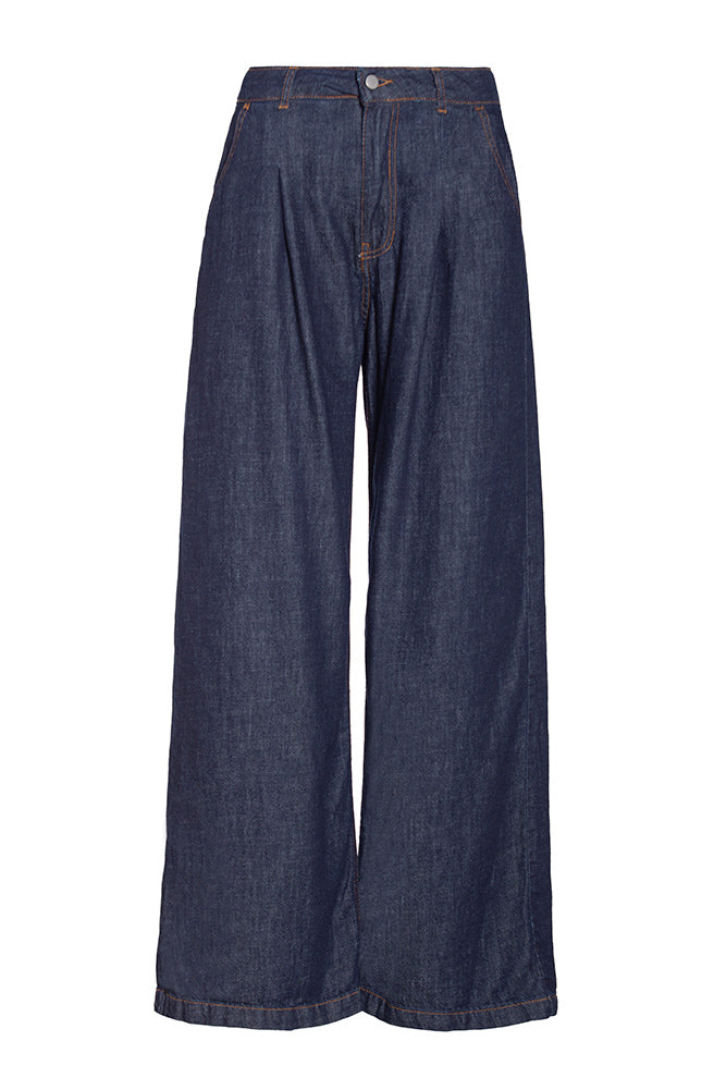 Pantalone jeans wide leg
