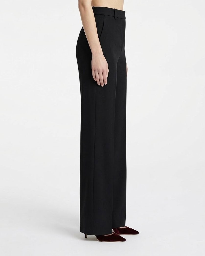 Pantalone Sartoriale Wide Leg H2O Italia  con Pinces Frontali