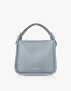 borsa a mano in pelle martellata con tracolla