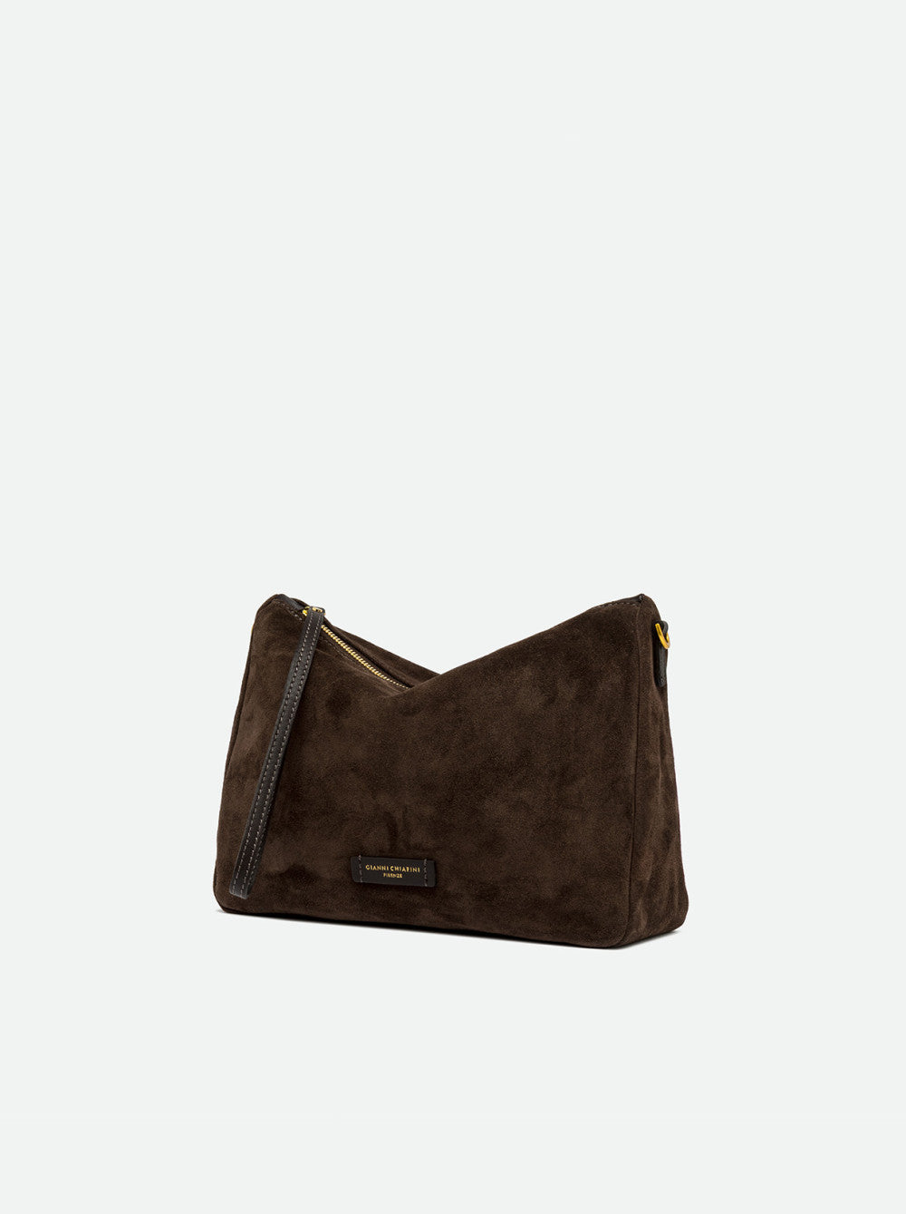 Borsa a Spalla Gianni Chiarini Nora Pouch Media Moka