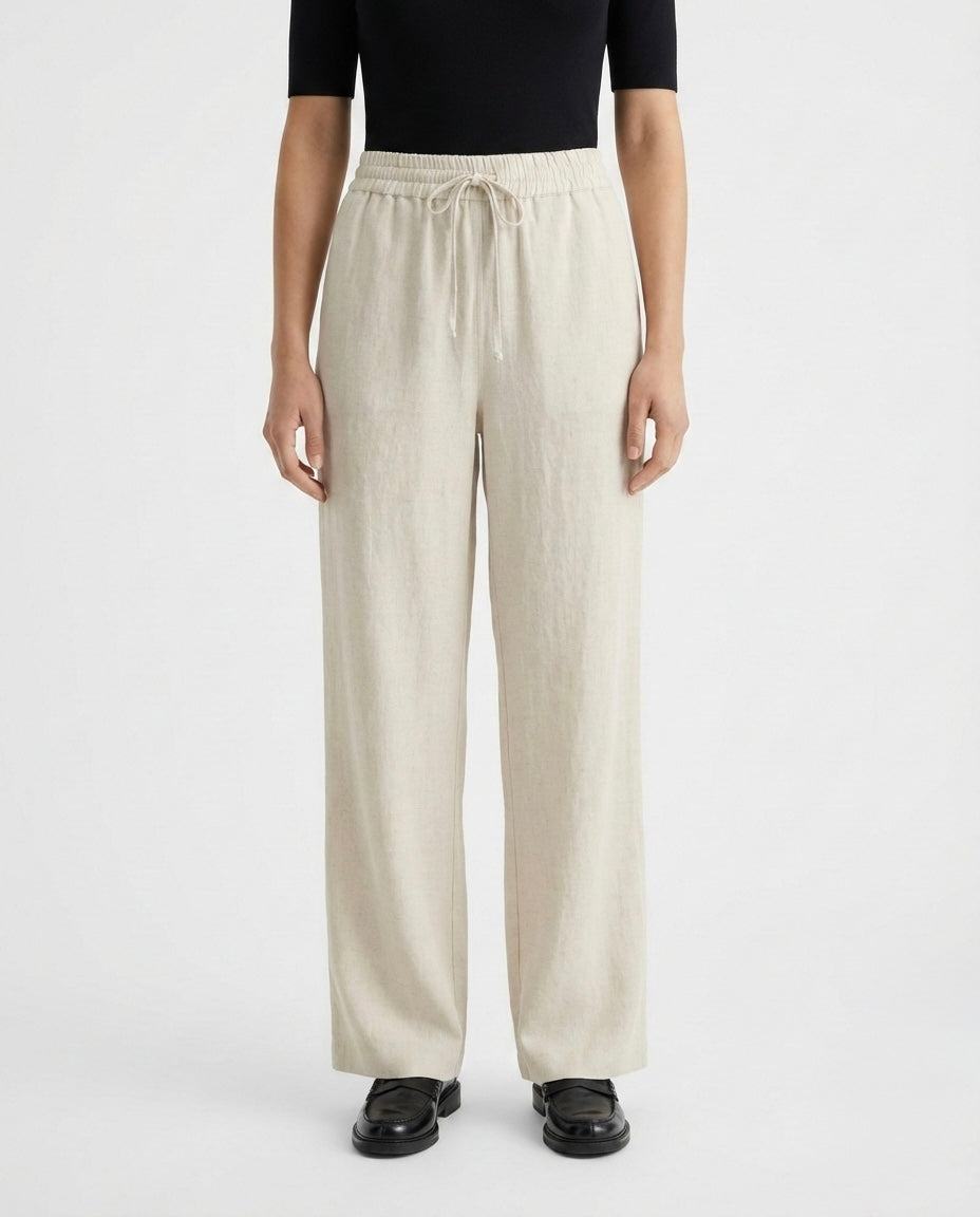 Pantalone palazzo con coulisse