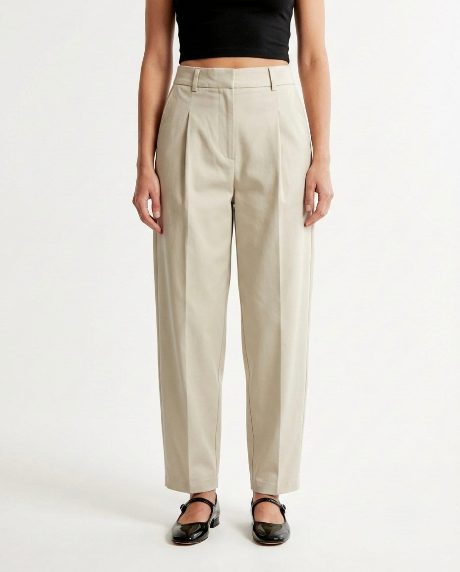 Pantalone sartoriale a vita alta