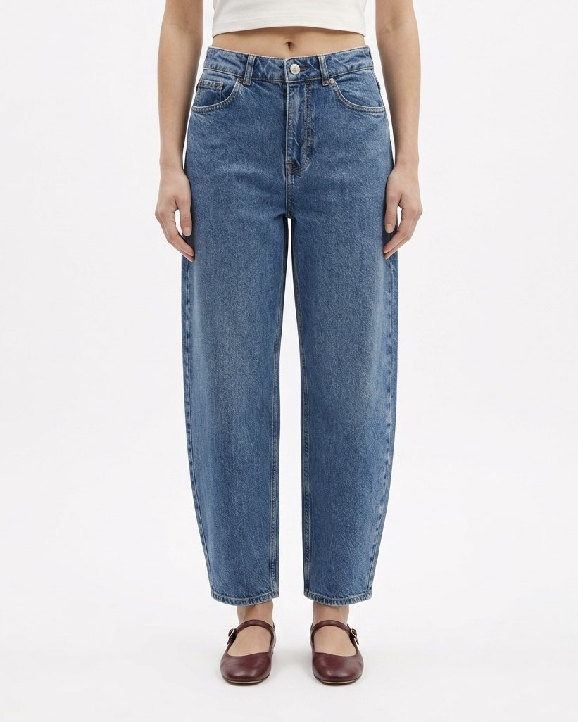 Selected Femme Jeans Balloon Fit a vita alta