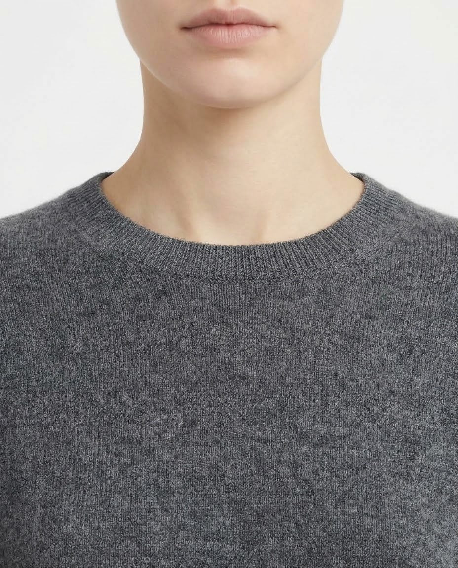 Maglia H2O Italia in Lana e Cashmere Beige, Grigio Scuro e Cammello