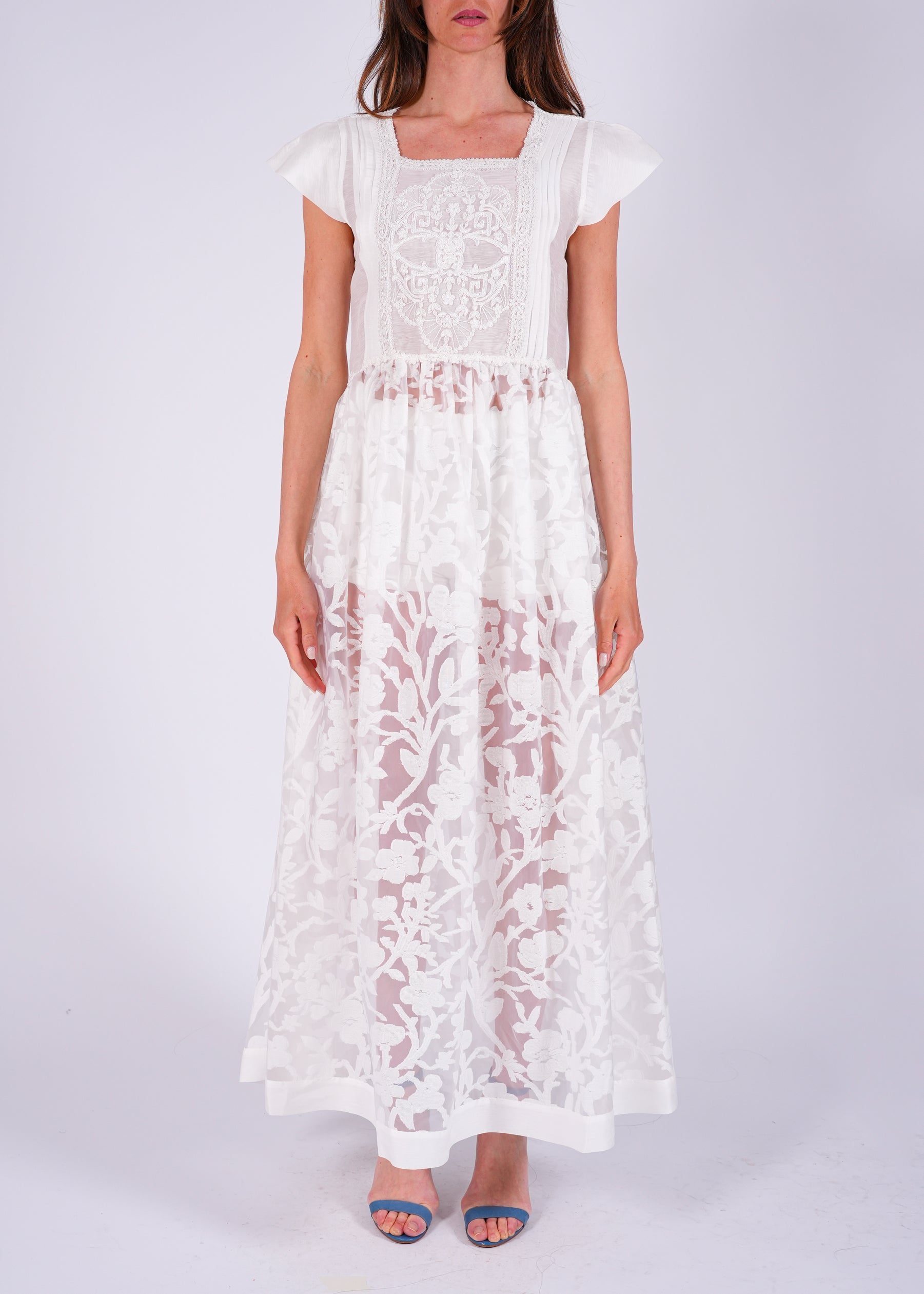 Abito Lungo in Pizzo