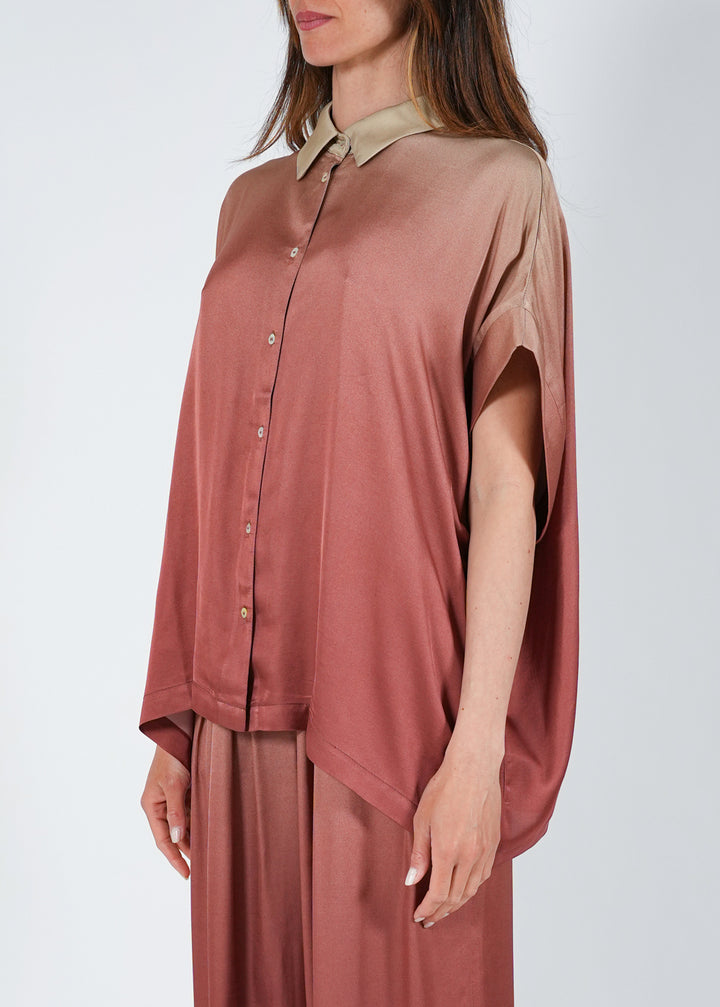 Camicia over sfumata