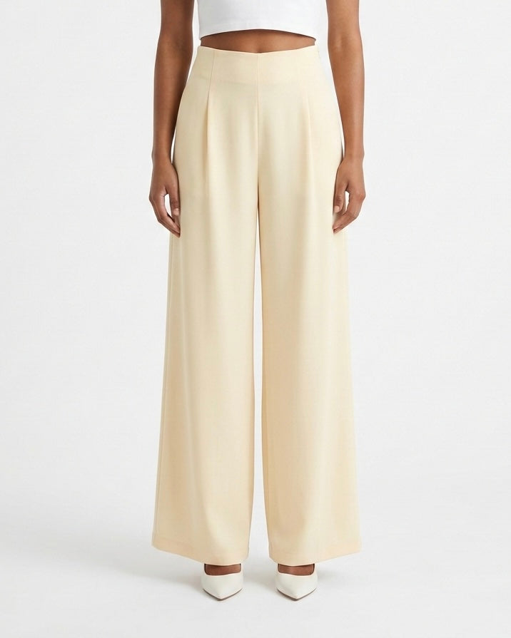 Pantalone palazzo fluido