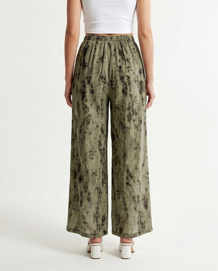 Pantalone palazzo  fantasia