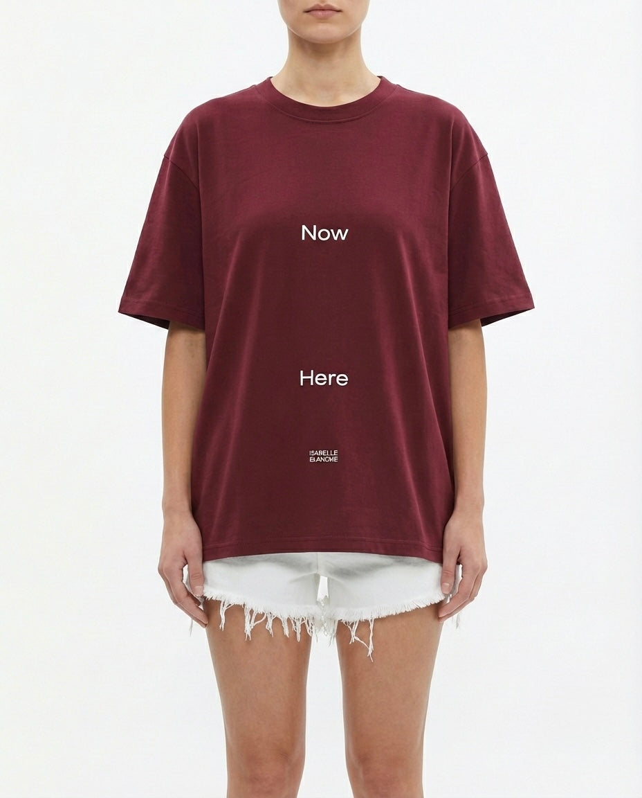 T-shirt basic oversize