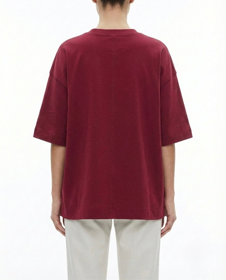 T-shirt bianca oversize