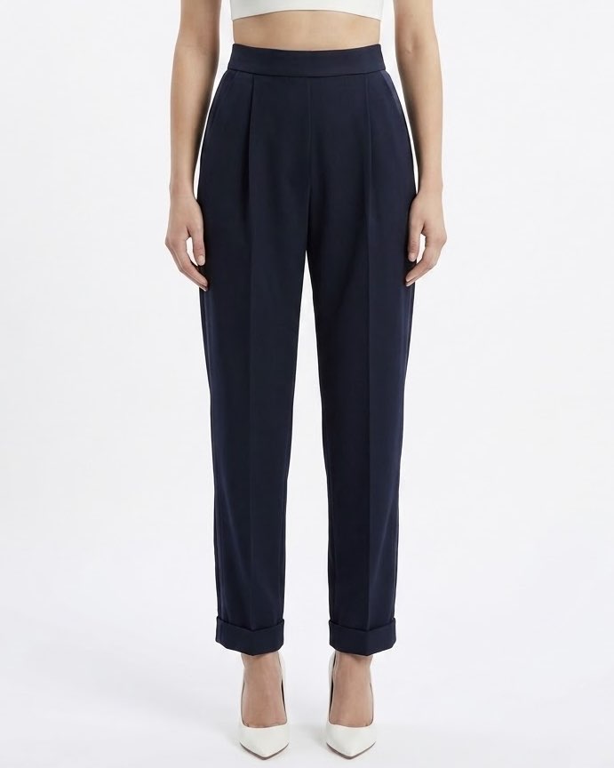Pantalone sartoriale con pinces H2O Italia