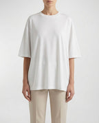 T-shirt bianca oversize