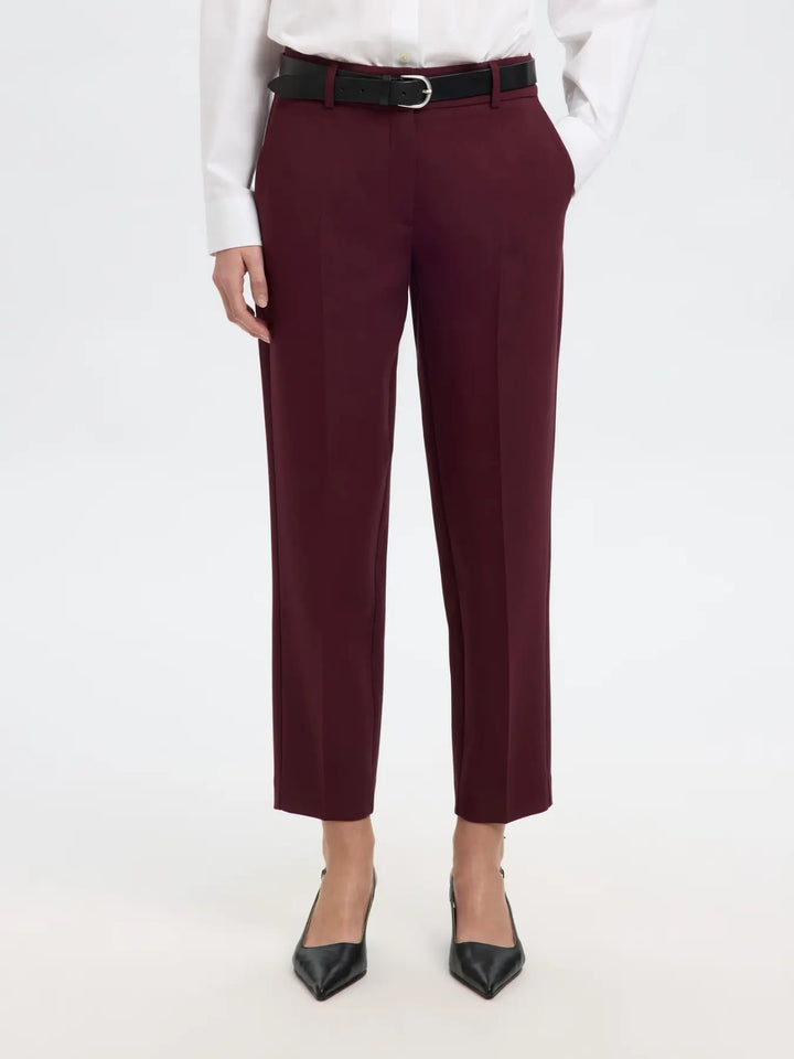 Pantalone a Sigaretta con Vita Media