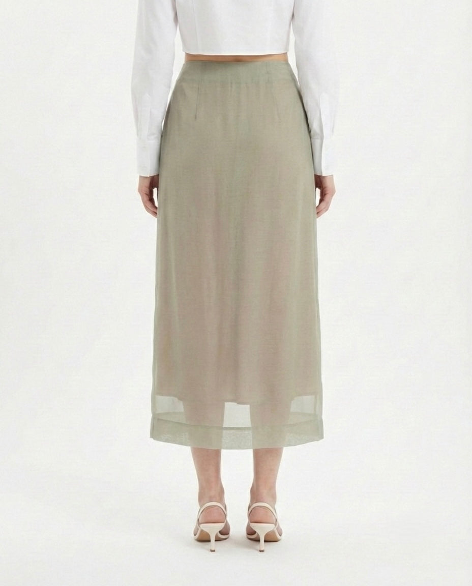 Gonna lunga spacco frontale