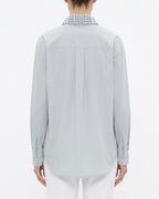 Camicia con drappeggio