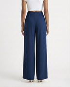 Pantalone palazzo fluido