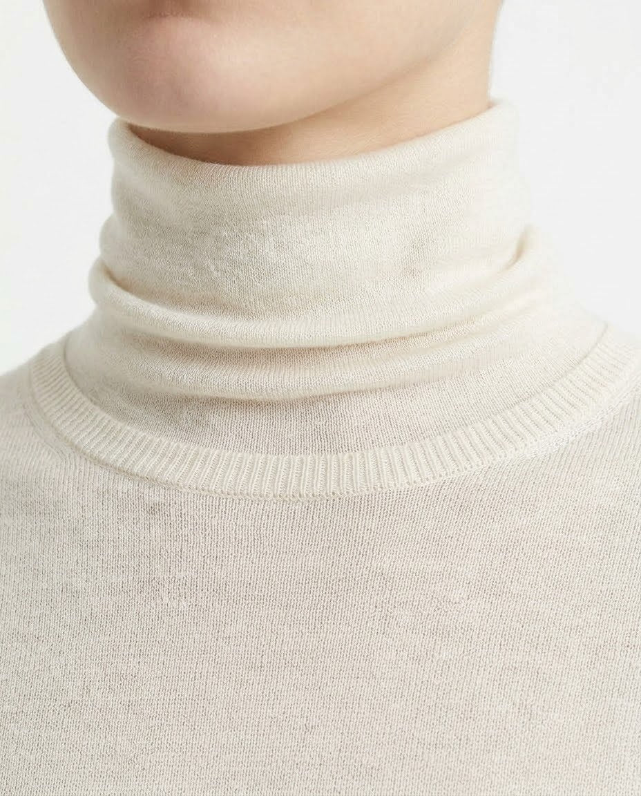 Maglia Dolcevita Selected Femme in 100% Lana Merino RWS