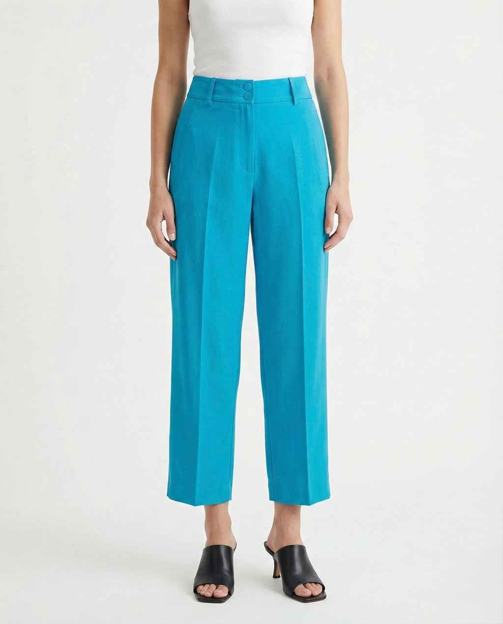 Pantalone ampio in tessuto fluido
