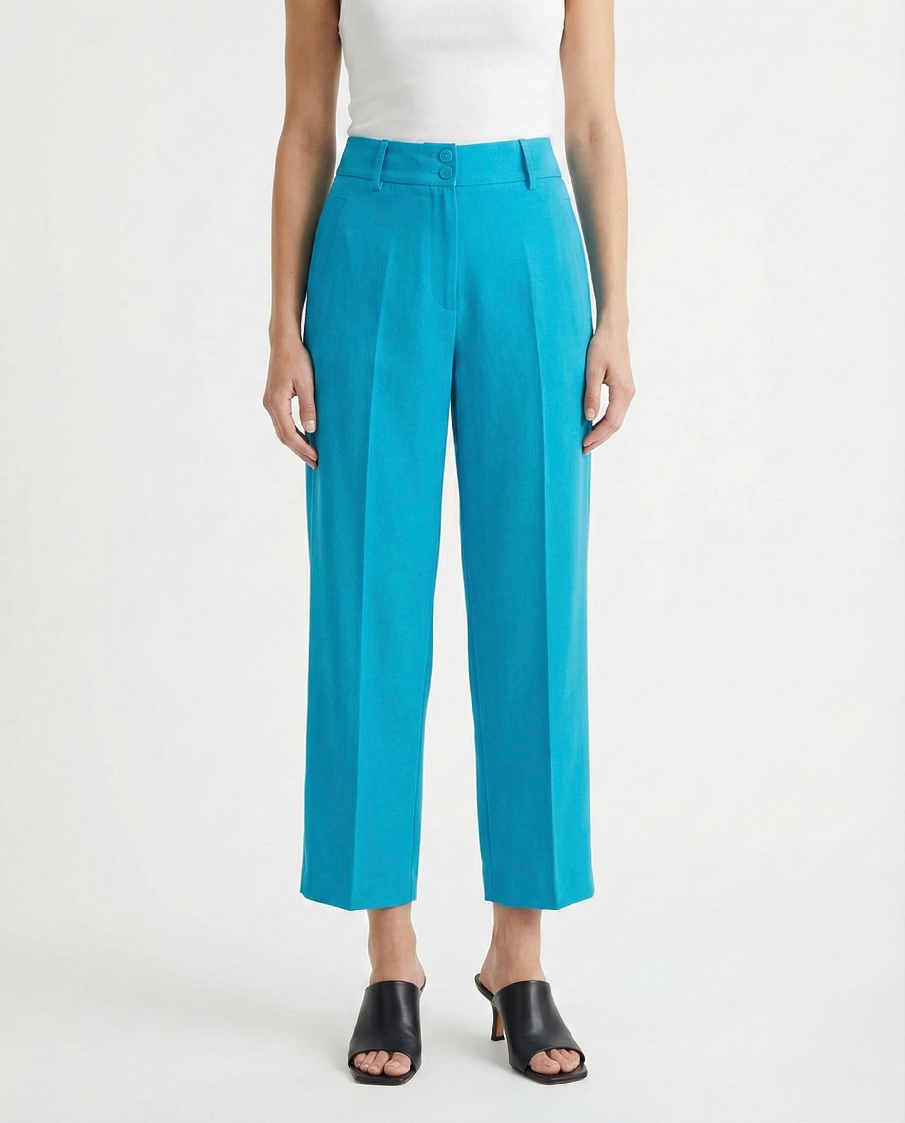 Pantalone ampio in tessuto fluido