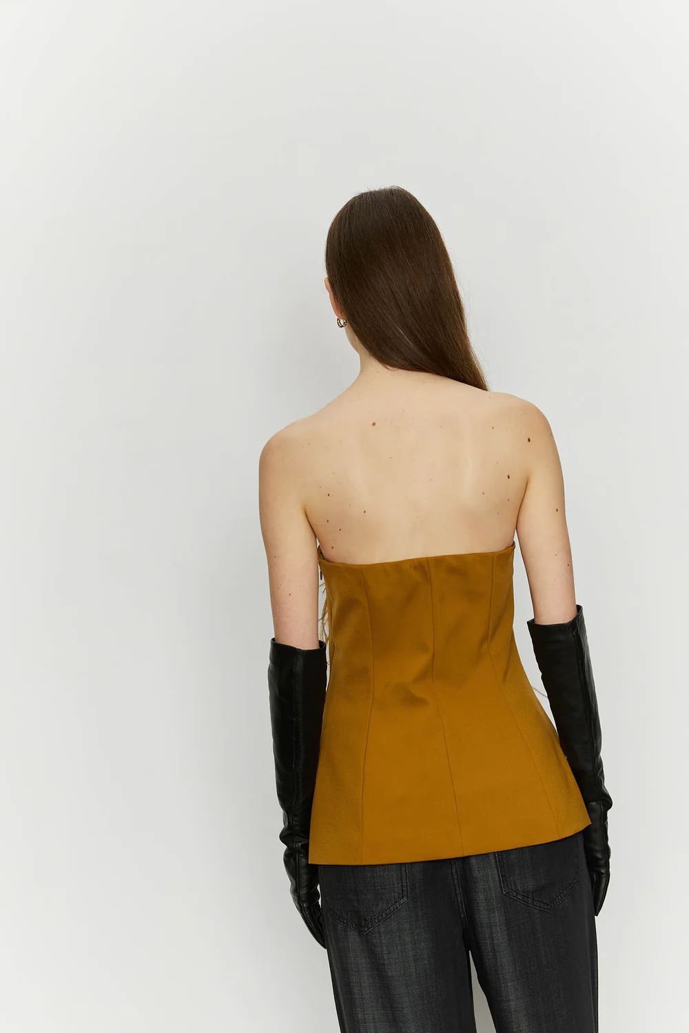 Bustier con dettagli applicati