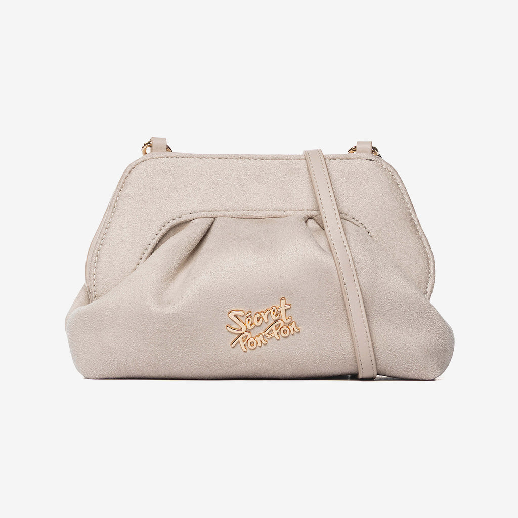 Borsa in suede con tracolla