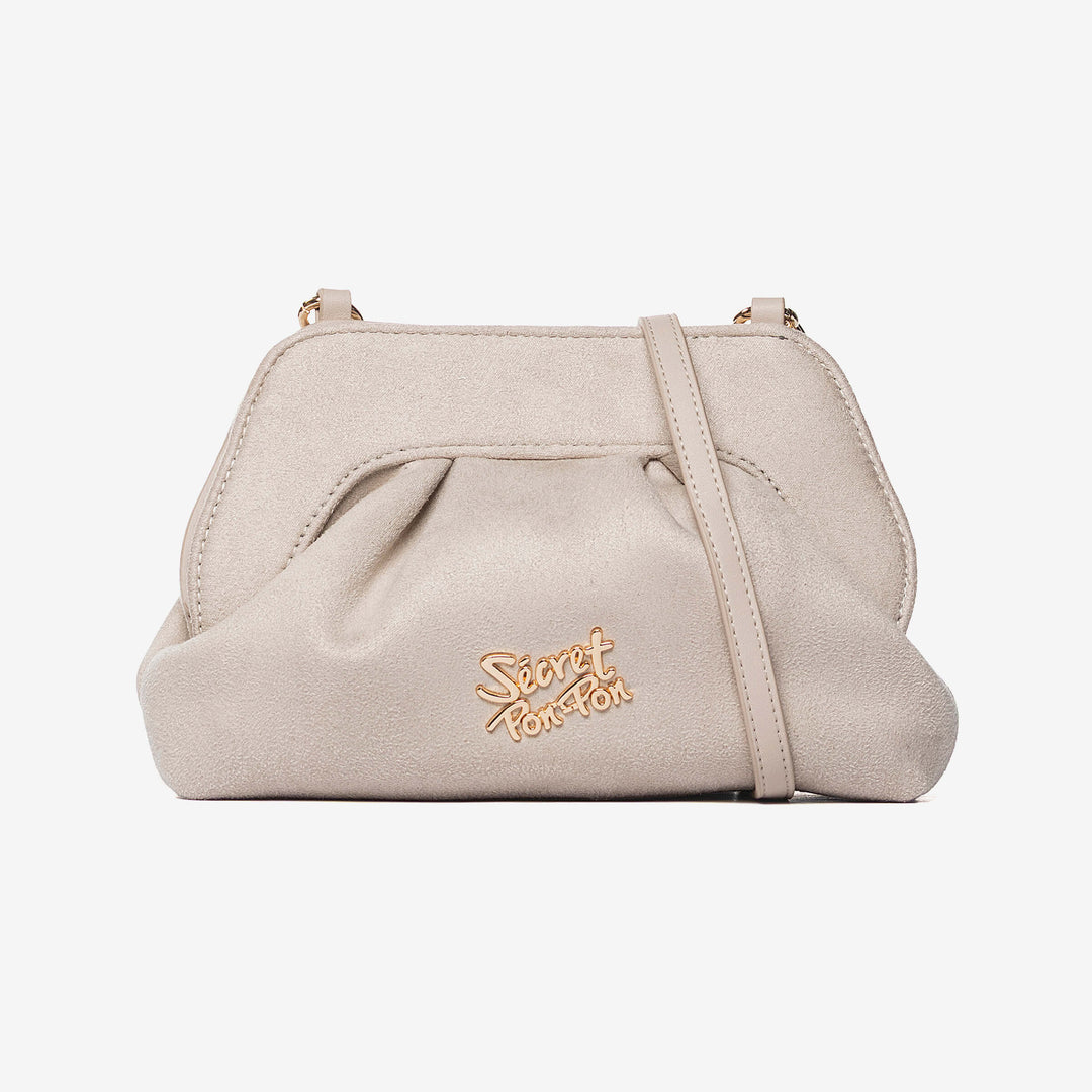 Borsa in suede con tracolla