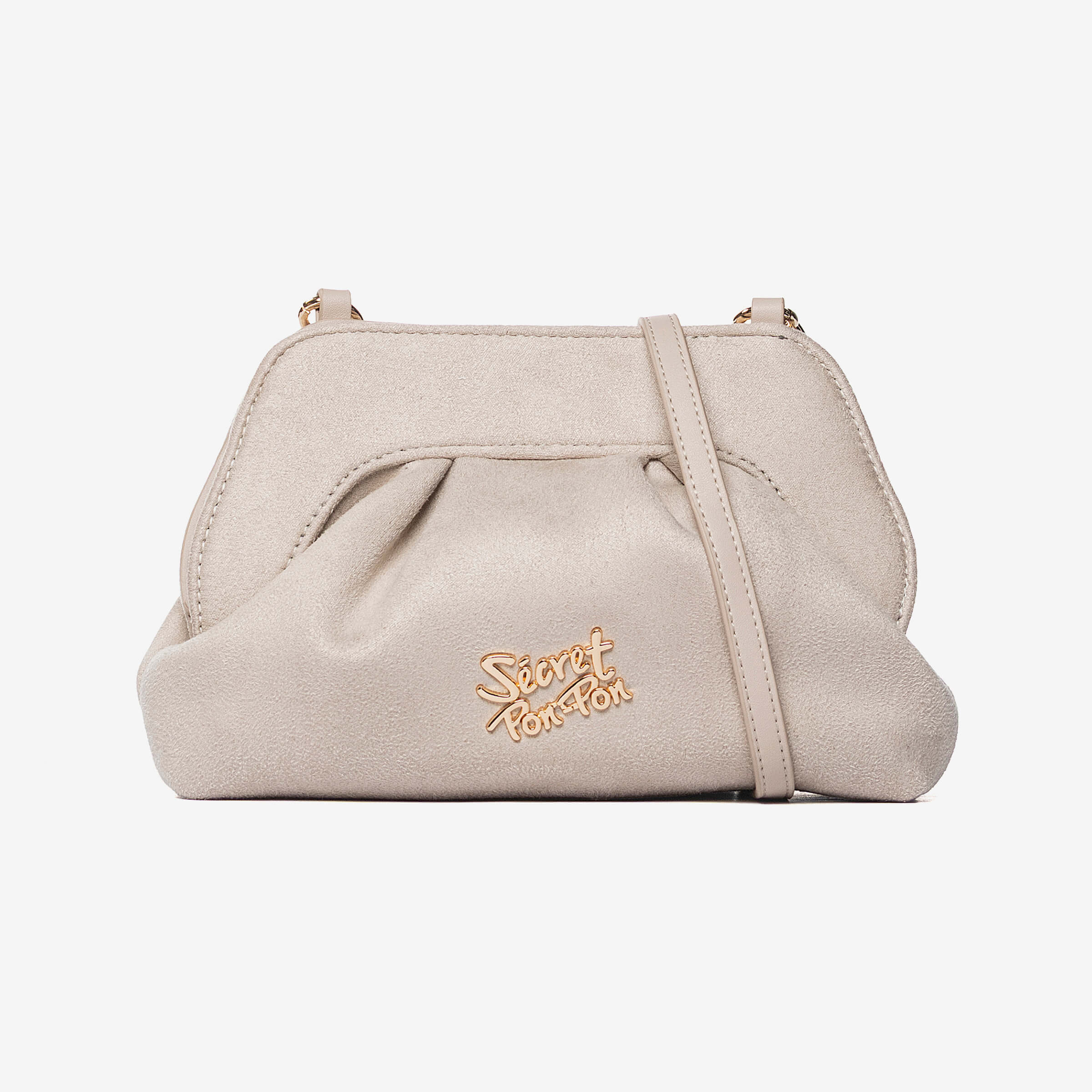 Borsa in suede con tracolla