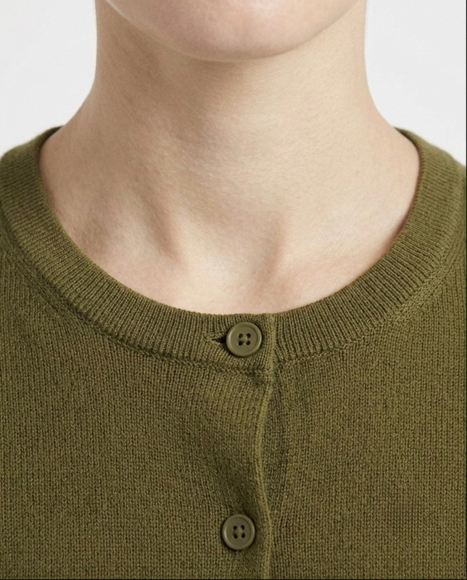 Selected Femme Cardigan in pura lana Merino RWS