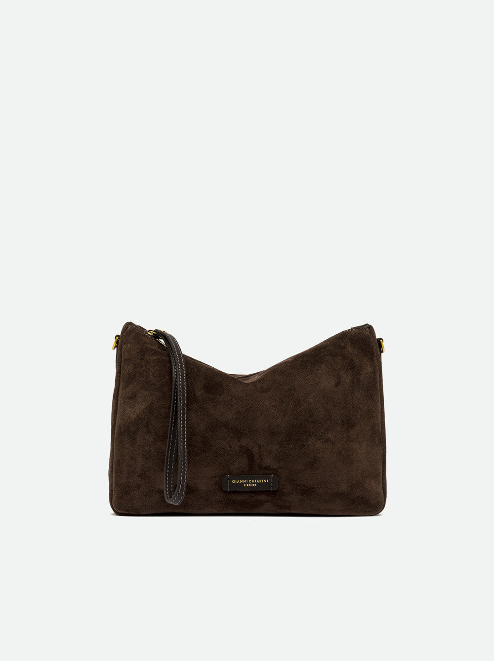 Borsa a Spalla Gianni Chiarini Nora Pouch Media Moka