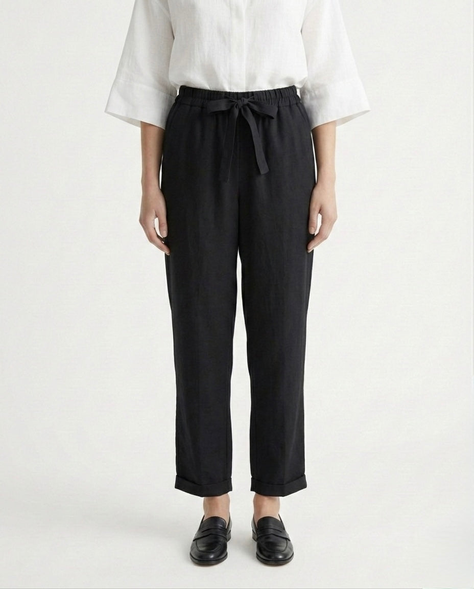 Pantalone morbido con coulisse