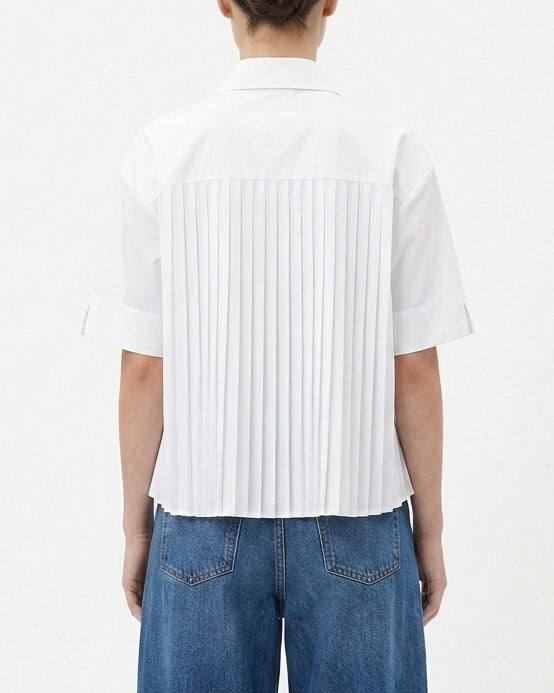 Camicia corta a maniche corte