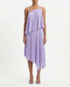 Abito bretella plisse