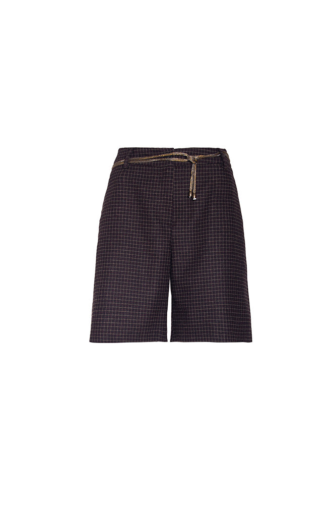 Jeans neri a gamba larga con applicazioni