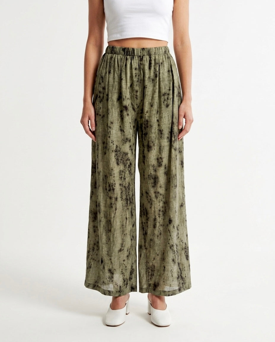 Pantalone palazzo  fantasia
