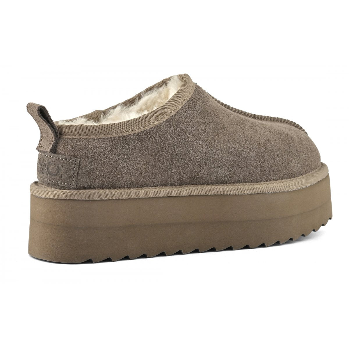 Sabot platform camoscio e montone