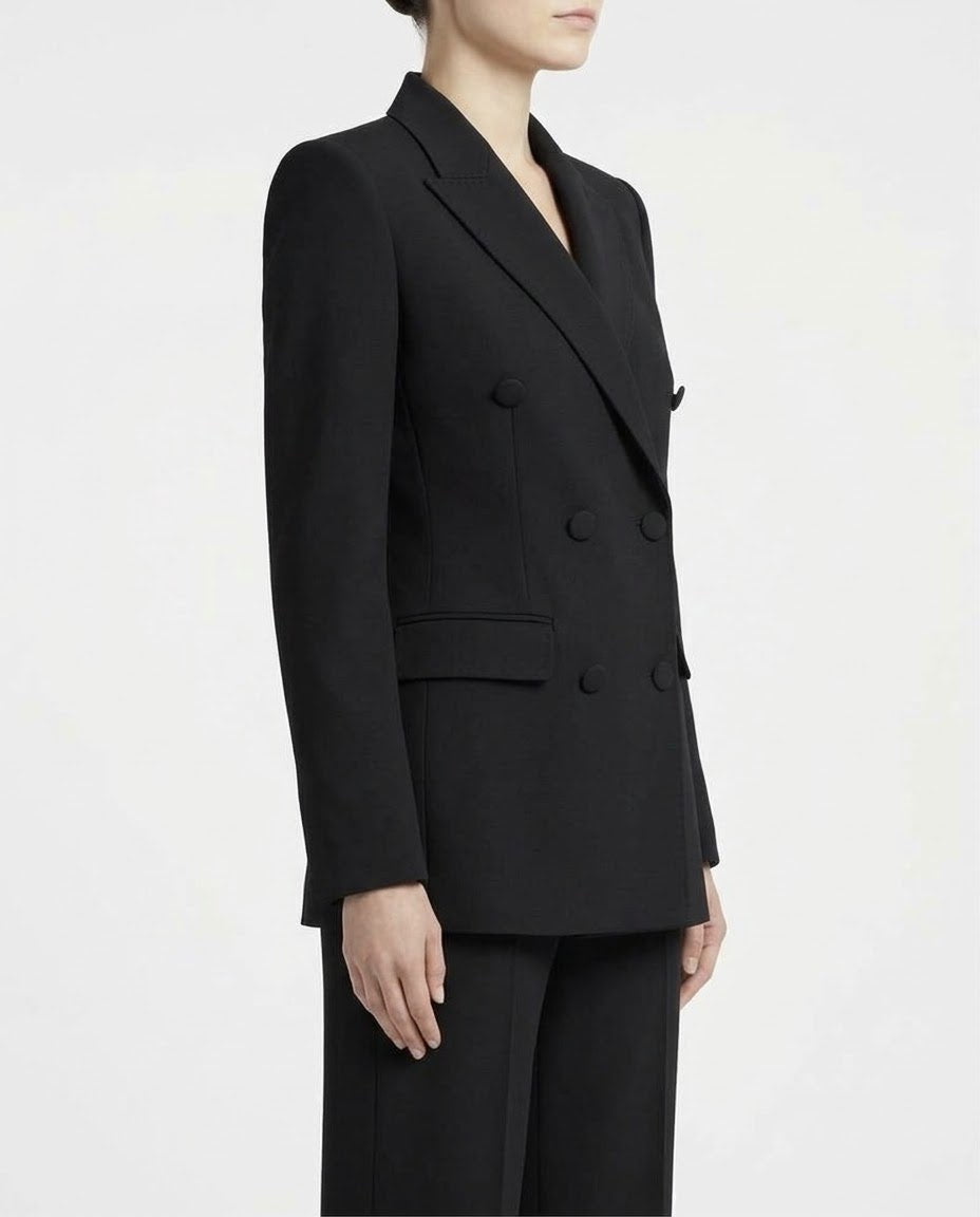 Giacca Blazer Doppiopetto H2O Italia con Bottoni Rivestiti