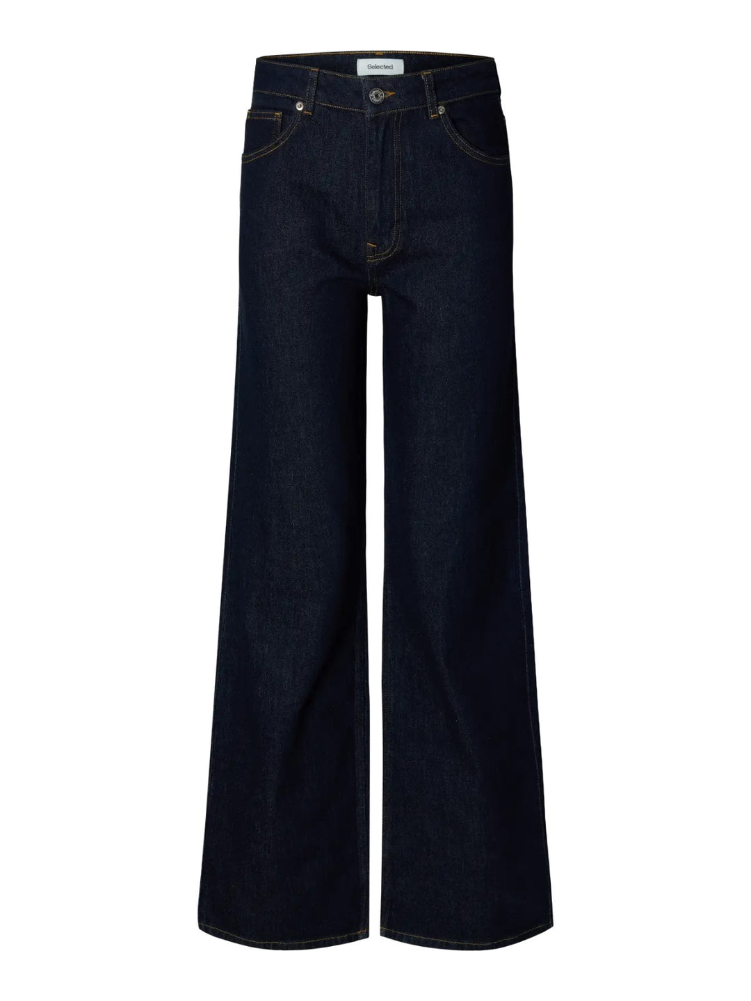 Jeans a gamba larga