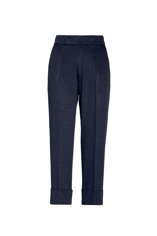 Pantaloni con risvolto
