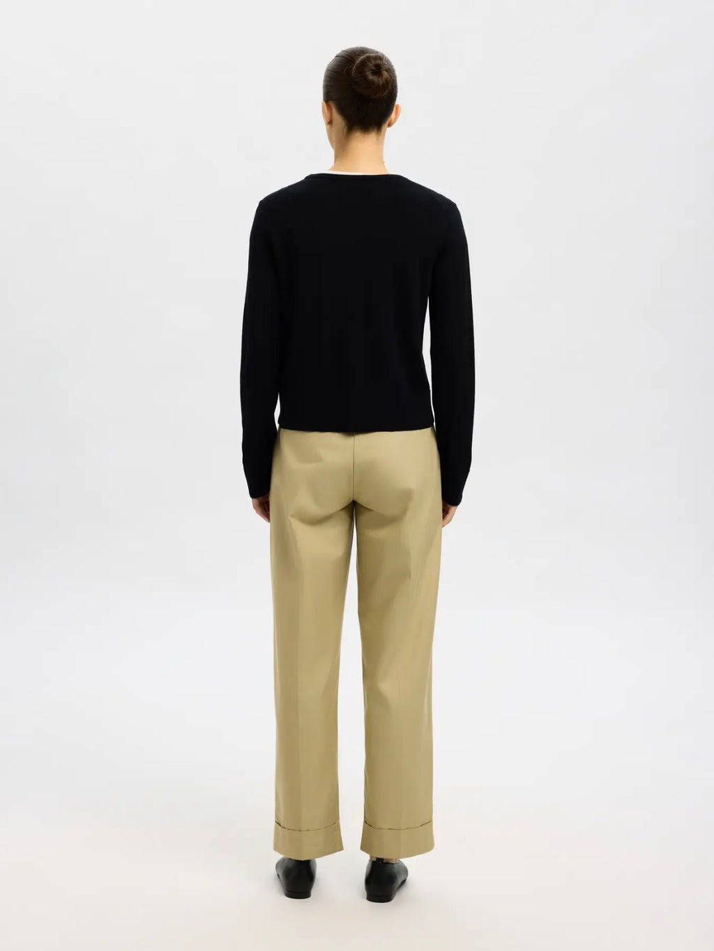 Cardigan in lana merino