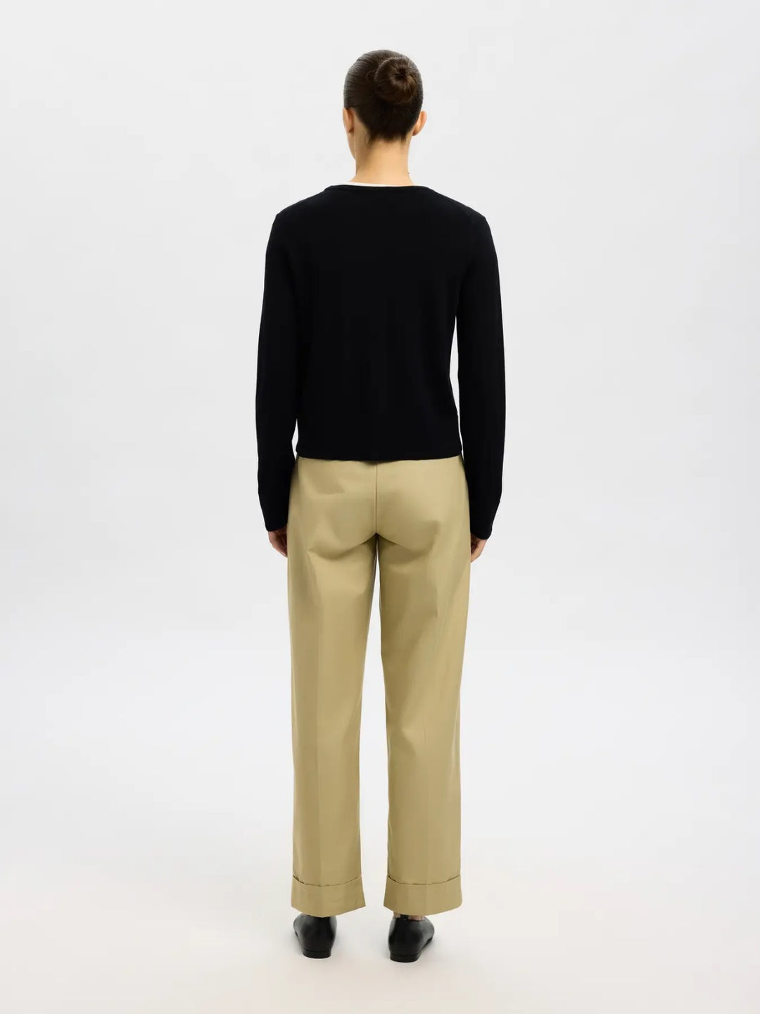 Cardigan in lana merino