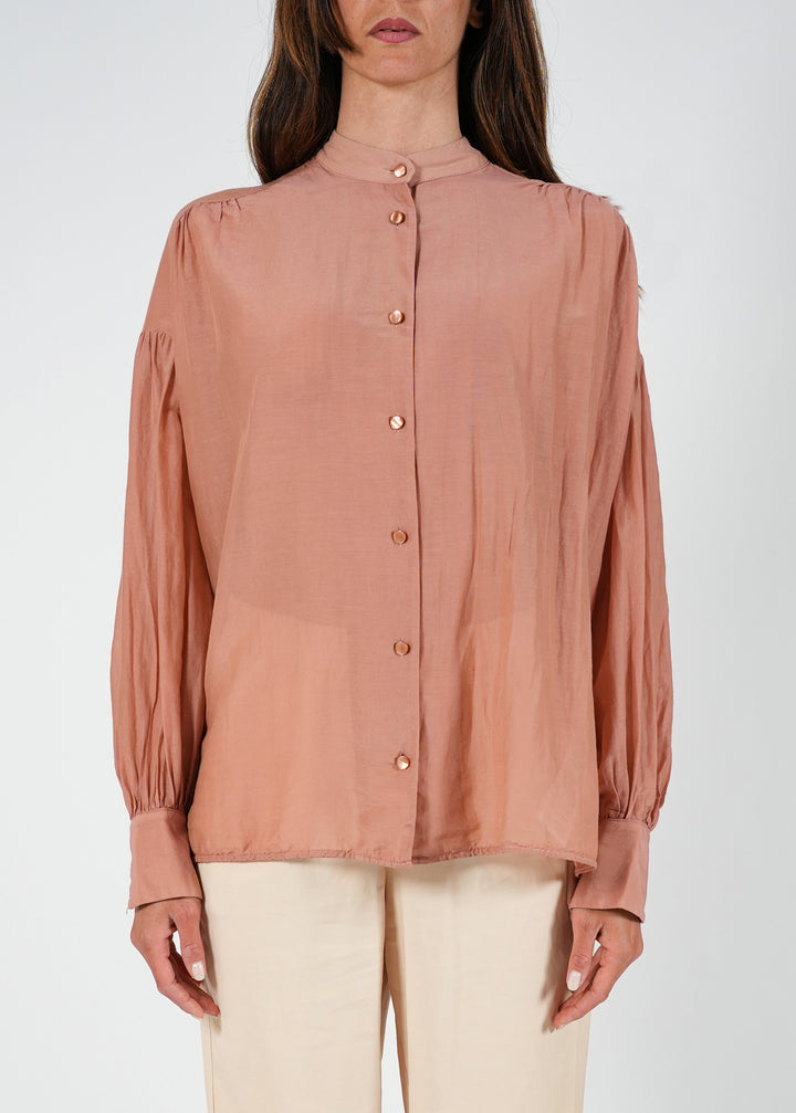 Camicia Bianca con Coulisse e Nappe