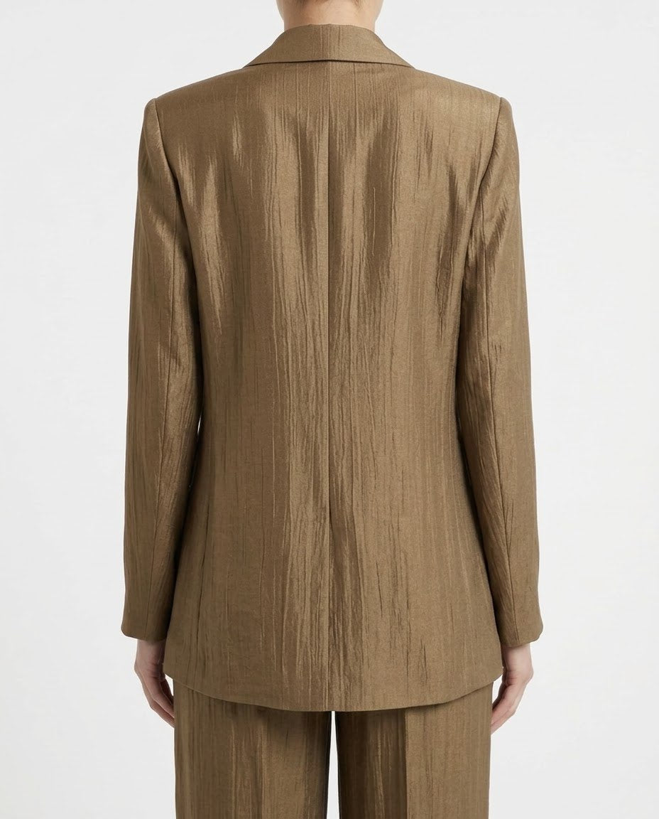 Giacca blazer sartoriale H2O Italia Bronzo