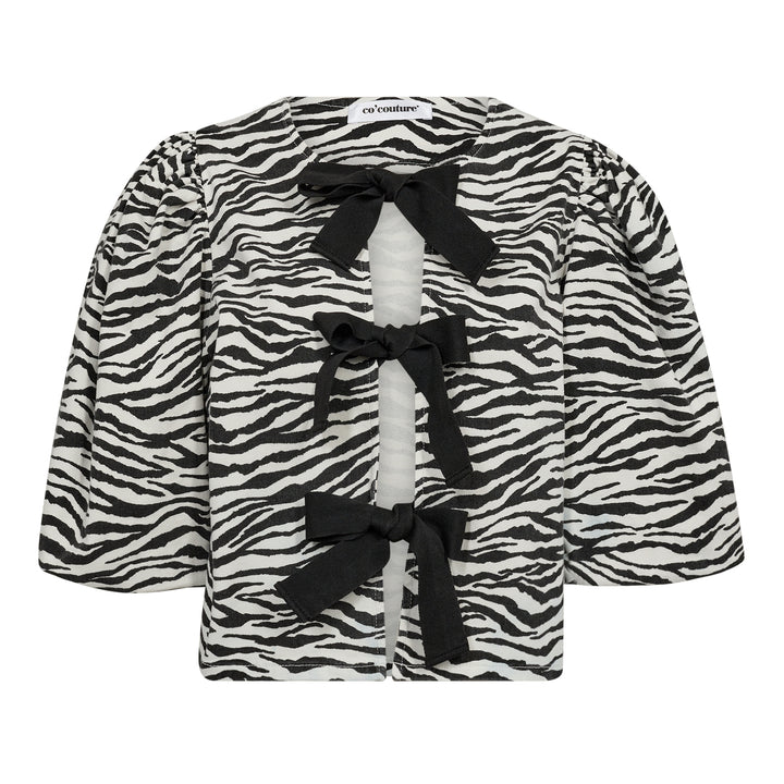 Blusa Zebra con Fiocchi