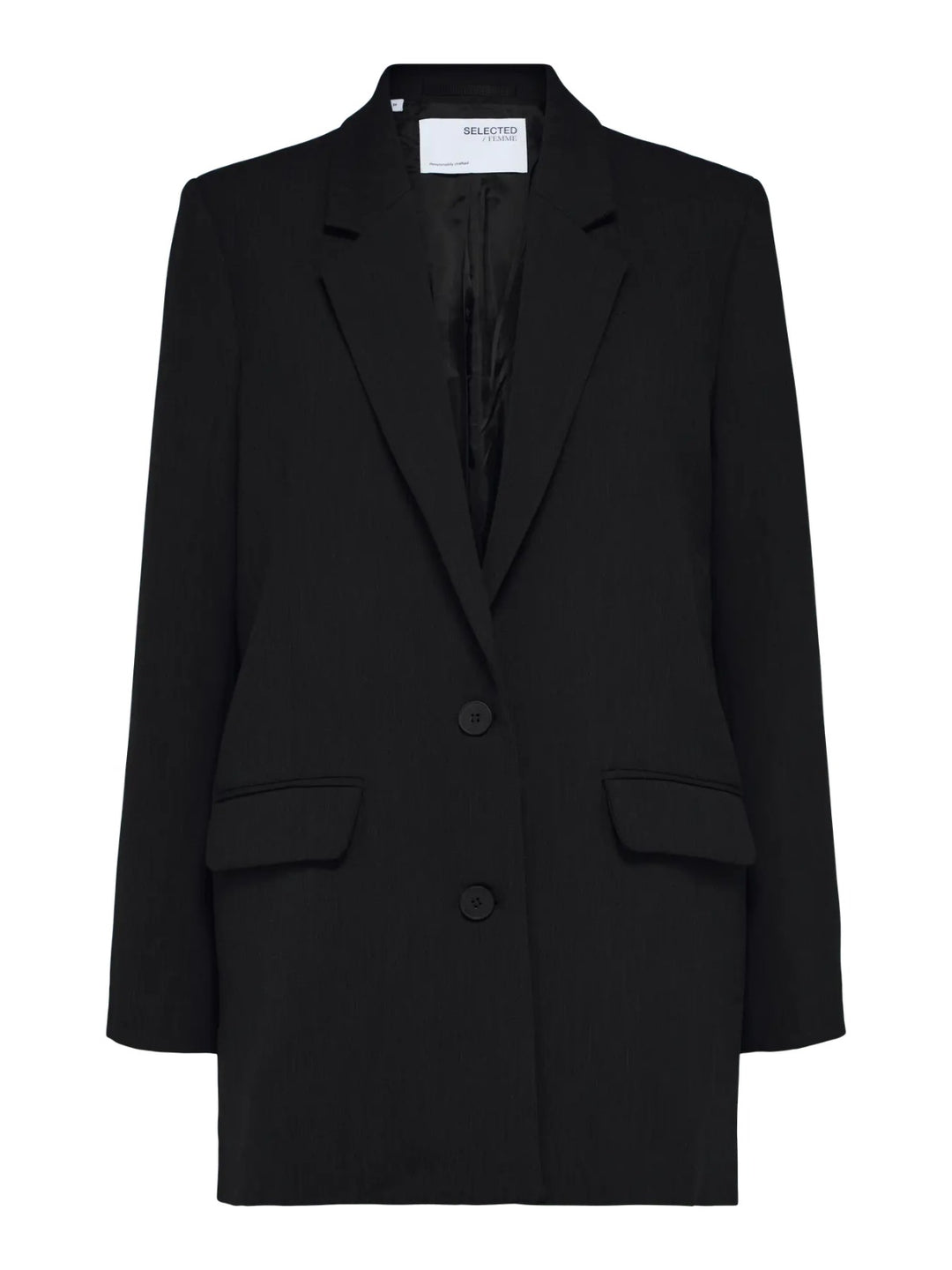 Blazer nero over fit