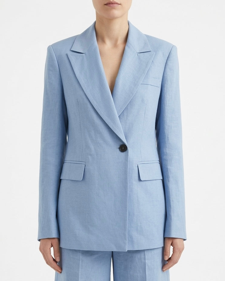 Blazer con bottone singolo