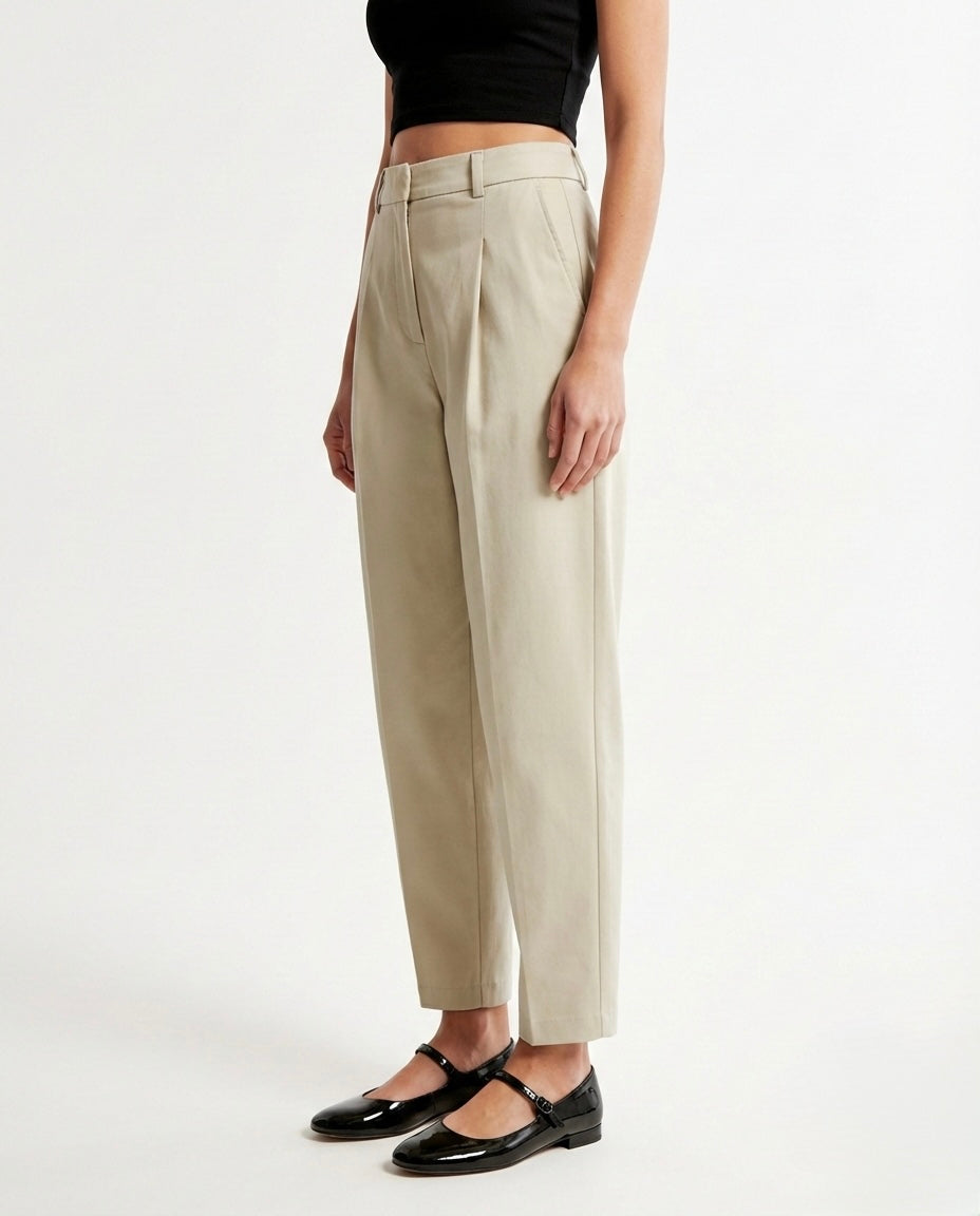 Pantalone sartoriale a vita alta