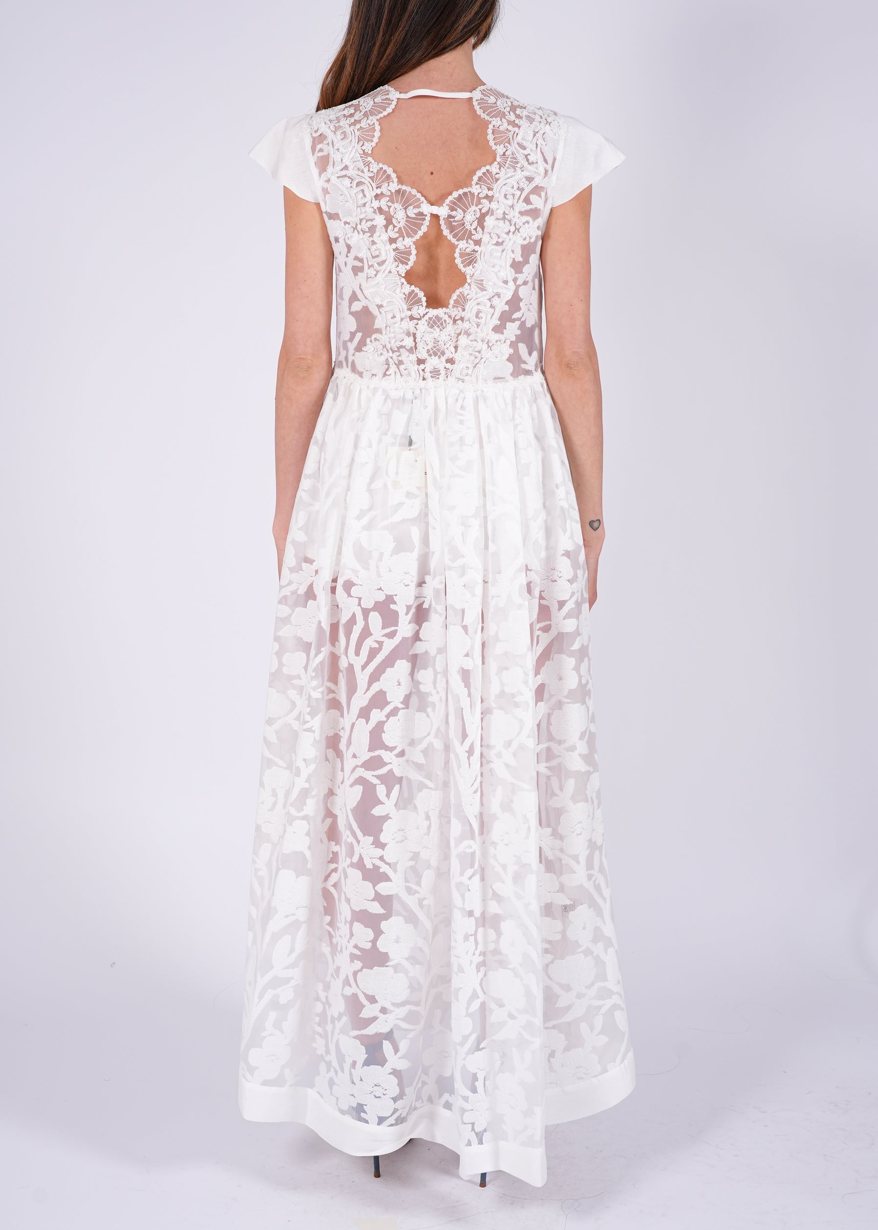 Abito Lungo in Pizzo