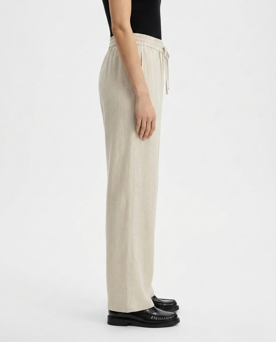 Pantalone palazzo con coulisse