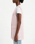 Gilet lungo sartoriale doppiopetto